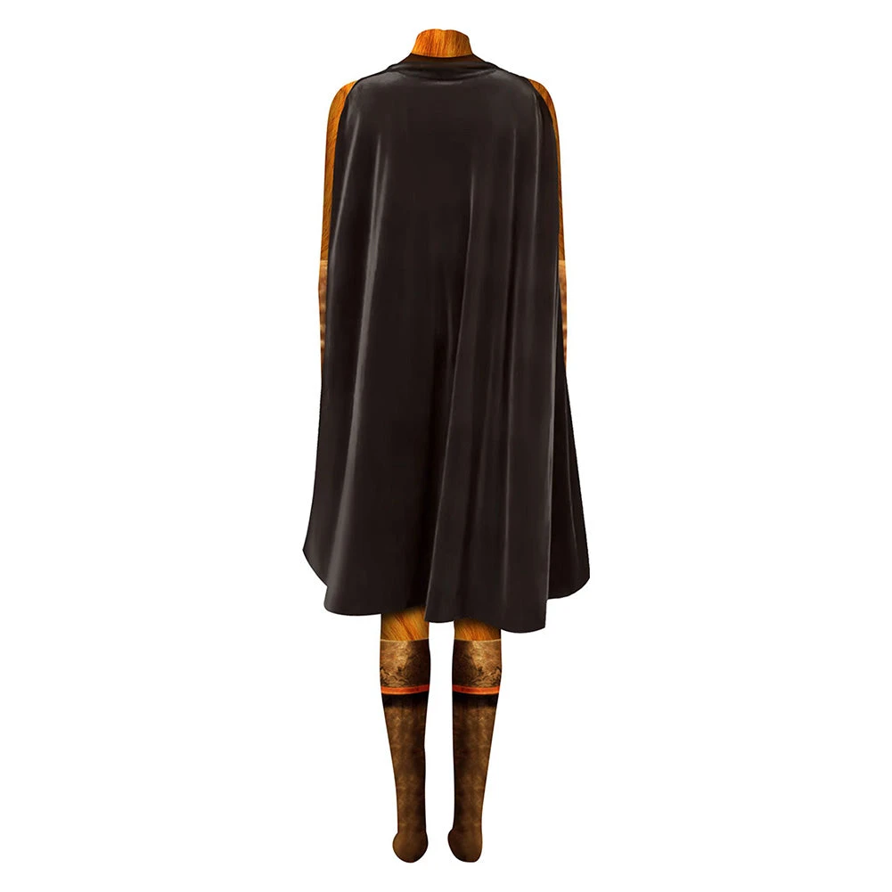 Enfant & Adulte Puss In Boots Combinaison+Cape Cosplay Costume 4 Enfant & Adulte Puss In Boots Combinaison+Cape Cosplay Costume – Image 2