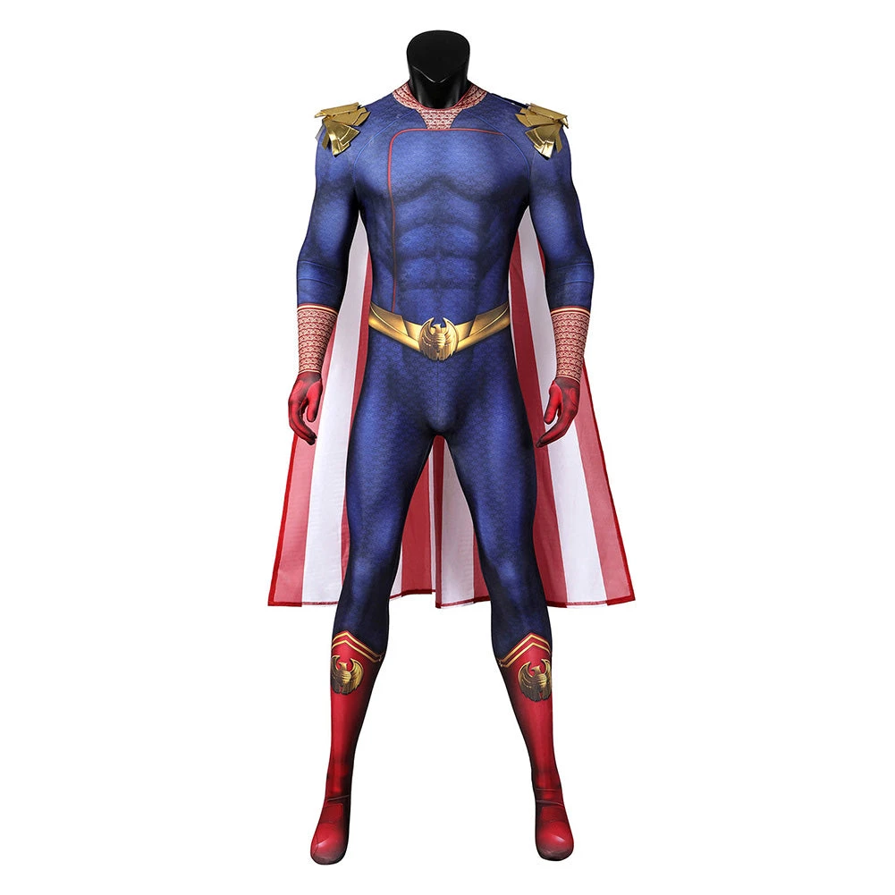 Adulte The Boys The Homelander Cosplay Costume 5 Adulte The Boys The Homelander Cosplay Costume – Image 3
