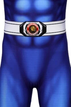 Power Rangers : Mighty Morphin Ranger Bleu Combinaison Cosplay Costume 12 Power Rangers : Mighty Morphin Ranger Bleu Combinaison Cosplay Costume -Newcossky 2573779 4