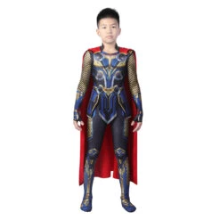 2022 Film Thor: Love And Thunder Thor Enfant Combinaison Cosplay Costume Halloween Carnival -Newcossky 257738 1
