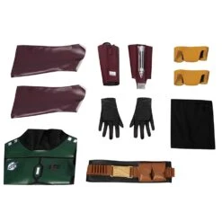 The Mandalorian 3 Boba Fett Cosplay Costume -Newcossky 257857 9