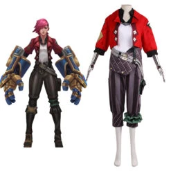 Arcane: League Of Legends Vi Huissiers De Justice Cosplay Costume