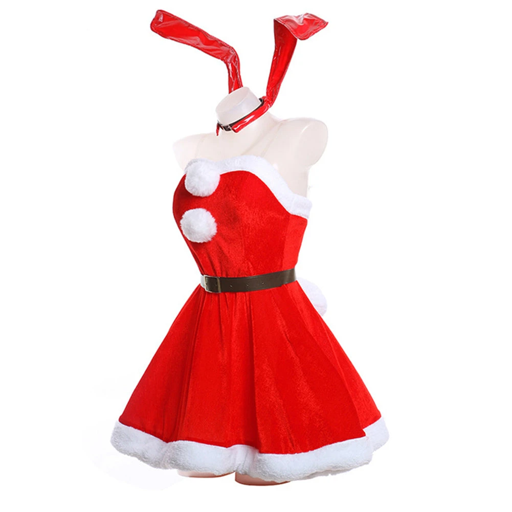 Rascal Does Not Dream Of Bunny Girl Senpai Sakurajima Mai Noël Cosplay Costume 4 Rascal Does Not Dream Of Bunny Girl Senpai Sakurajima Mai Noël Cosplay Costume – Image 2