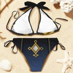 Genshin Impact Maillot De Bain Bikini Cosplay Costume -Newcossky 259488 2