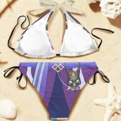 Genshin Impact Xiao Maillot De Bain Cosplay Costume-Cossky -Newcossky 259630 2