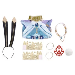 Genshin Impact Nilou Bunny Girls Cosplay Costume -Newcossky 259936 4