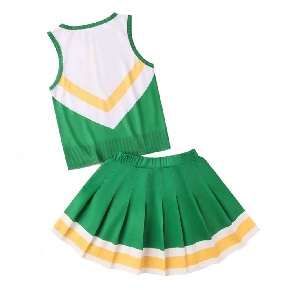 Adult Stranger Things 4 Chrissy Hawkins Cheerleaders Cosplay Costume 4 Adult Stranger Things 4 Chrissy Hawkins Cheerleaders Cosplay Costume – Image 2