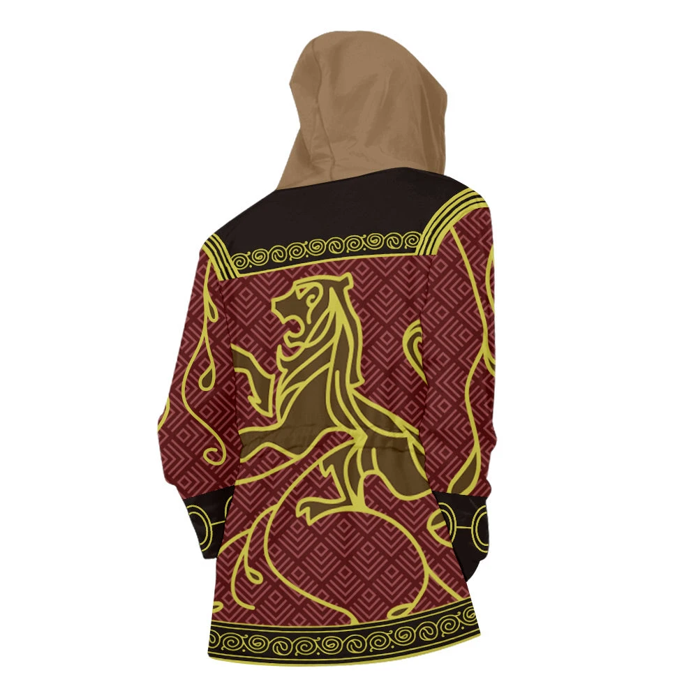 Hogwarts Legacy Gryffindor Veste à Capuche Coupe-vent Cosplay Costume 4 Hogwarts Legacy Gryffindor Veste à Capuche Coupe-vent Cosplay Costume – Image 2