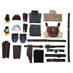 Star Wars TV The Mandalorian Mandalorian Cosplay Costume -Newcossky 2879cd61d4d16634fbeaf607b9087352