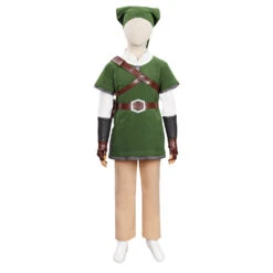 The Legend Of Zelda: Breath Of The Wild Link Enfant Cosplay Costume -Newcossky 298d6210278bdb419914a0541446b3bd
