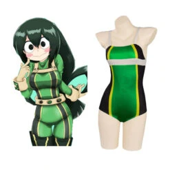 My Hero Academia Tsuyu Maillot De Bain Cosplay Costume