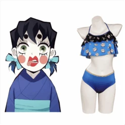 Demon Slayer Kimetsu No Yaiba Hashibira Inosuke Maillot De Bain Costume