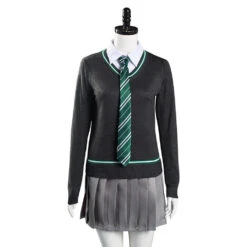 Harry Potter Slytherin Serpentard Tenue Femme Cosplay Costume -Newcossky 2c575d0d4e785212760afaa1dc133ee3