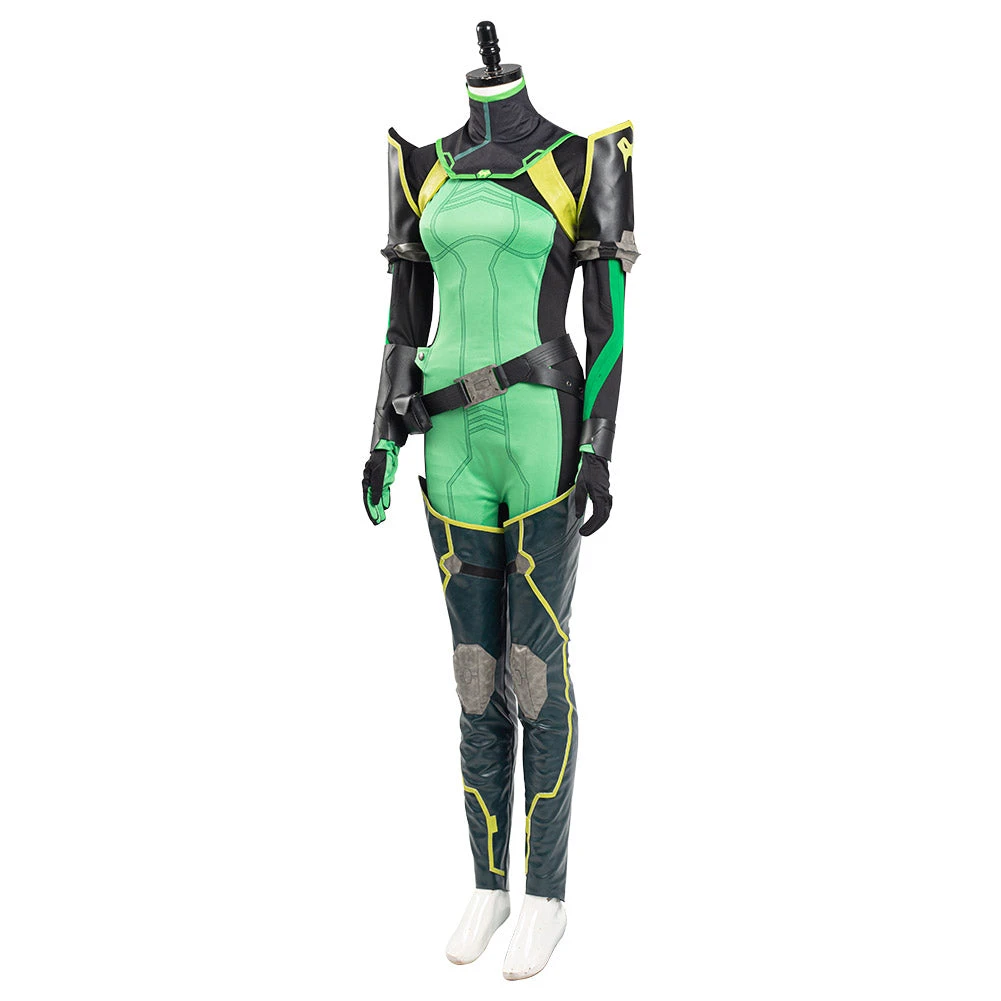 Valorant Viper Combinaison Halloween Carnaval Cosplay Costume 5 Valorant Viper Combinaison Halloween Carnaval Cosplay Costume – Image 4