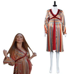 WandaVision Sorcière Rouge Wanda Robe Cosplay Costume