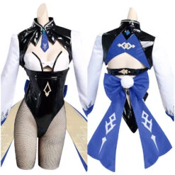Genshin Impact Eula Bunny Girl Cosplay Costume - Cossky -Newcossky 340782b79563bf6ee114225f8a55676b