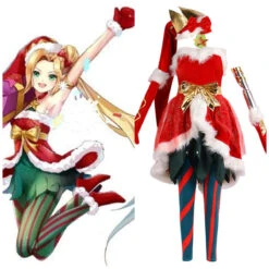 League Of Legends Jeu Jinx Noël Cosplay Costume Carnaval