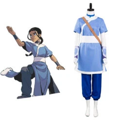 Avatar: The Last Airbender Katara Halloween Carnaval Cosplay Costume