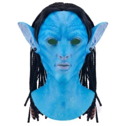 Avatar Masque En Latex Cosplay Costume