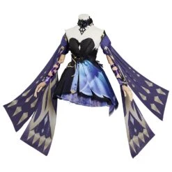 Genshin Impact Keqing Cosplay Costume -Newcossky 36b00ad3dc8883e0783a0f4ff2928c1a