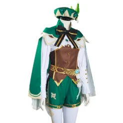 Adulte Femme Genshin Impact Venti Ensemble Uniform Cosplay Costume -Newcossky 3736d6859b8f5476dd5ba351702e8c78