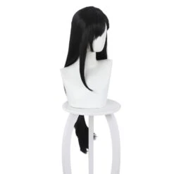 Final Fantasy 7 FF7 Tifa Lockhart Remake Style Naturel Noir Basse Queue De Cheval Cos Perruque De Jeu -Newcossky 38224d803888781876ea9e6c9ce36f6f