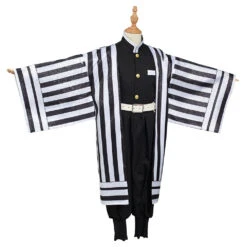 Demon Slayer Les Rôdeurs De La Nuit Kimetsu No Yaiba Obanai Iguro Enfant Cosplay Costume 14 Demon Slayer Les Rôdeurs De La Nuit Kimetsu No Yaiba Obanai Iguro Enfant Cosplay Costume -Newcossky 3cb038548acb314dea62d83592e0a7a1