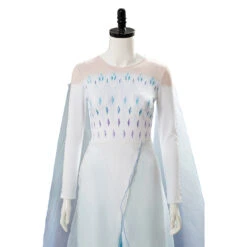 La Reine Des Neiges 2 Frozen 2 Elsa Ahtohallan Robe Blanche Cosplay Costume -Newcossky 3d0bbcd21e57f1b27fb6f9bc5a3e8ad7