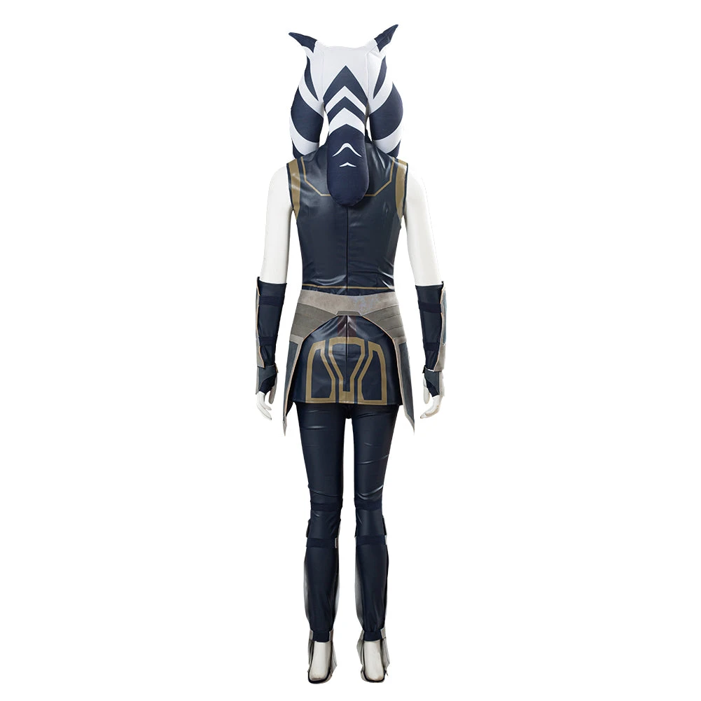 Star Wars: Clone Wars Season 7 Ahsoka Tano Tenue Femme Halloween Carnaval Cosplay Costume 6 Star Wars: Clone Wars Season 7 Ahsoka Tano Tenue Femme Halloween Carnaval Cosplay Costume – Image 4