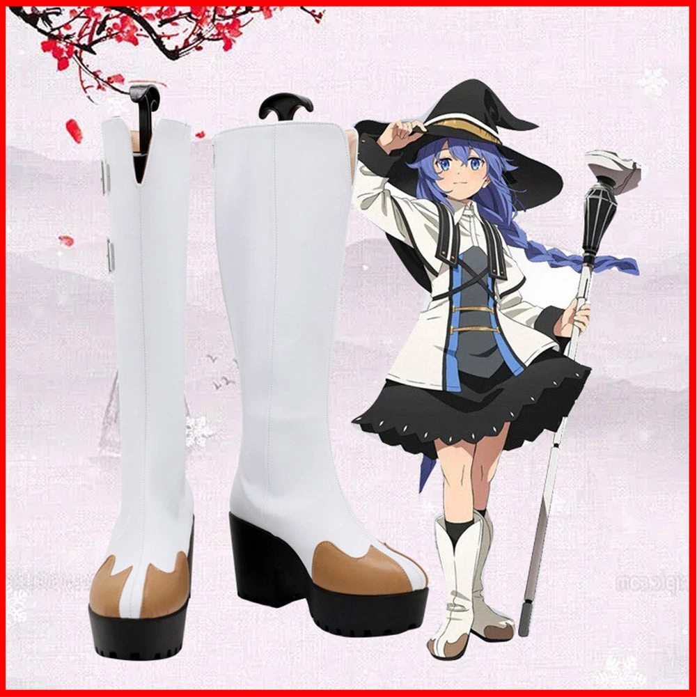 Mushoku Tensei: Jobless Reincarnation Roxy Migurdia Cosplay Chaussures 6 Mushoku Tensei: Jobless Reincarnation Roxy Migurdia Cosplay Chaussures – Image 4