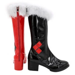 Harley Quinn Cosplay Chaussures -Newcossky 40A5333 3