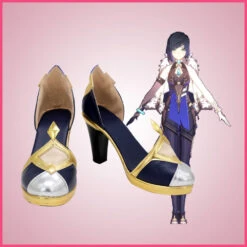 Genshin Impact Yelan Cosplay Chaussures