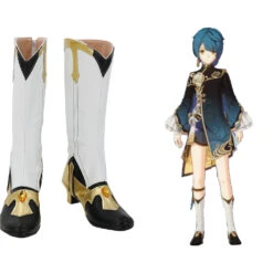 Genshin Impact Xing Qiu Cosplay Chaussures -Newcossky 40A5527 Cosarcade