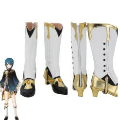 Genshin Impact Xing Qiu Cosplay Chaussures -Newcossky 40A5527 skycostume