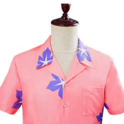 Great Pretender Laurent Thierry Chemise à Manches Courtes Pour Homme Halloween Carnaval Cosplay Costume -Newcossky 42812498aace02a7f6bc613a2d2acc42