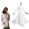 Wonder Woman 1984 Diana Robe Blanche Cosplay Costume