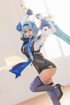 Genshin Impact Eula Cosplay Costume -Newcossky 456a3ecff6982f058bf467aa47b6815