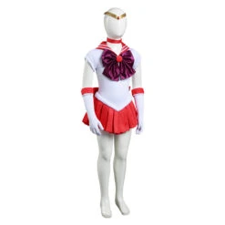 Sailor Moon Sailor Mars Hino Rei Enfant Cosplay Costume 14 Sailor Moon Sailor Mars Hino Rei Enfant Cosplay Costume -Newcossky 4924ec24b544b14ad7bbf13ea8eb915c