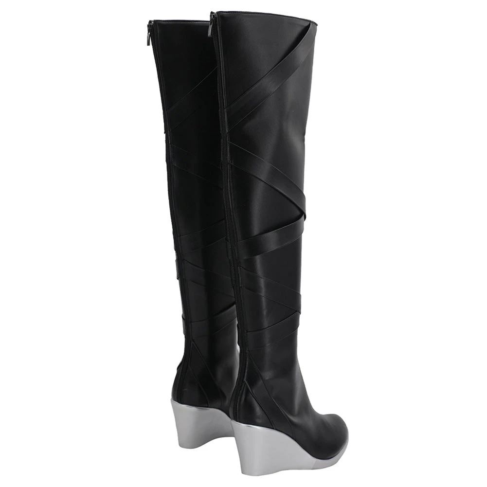 LOL League Of Legends K/DA Seraphine Bottes Cosplay Chaussures 5 LOL League Of Legends K/DA Seraphine Bottes Cosplay Chaussures – Image 3