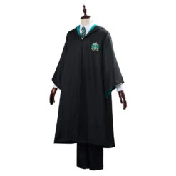 Harry Potter Uniforme Scolaire Slytherin Robe Cape Tenue Halloween Carnaval Cosplay Costume -Newcossky 4e2939e2e2421dbe636079026945dc45