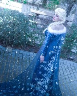 La Reine Des Neiges : Joyeuses Fetes Avec Olaf Princesse Elsa Cosplay Costume -Newcossky 54434706 2333337823601429 4260359351471964160 n