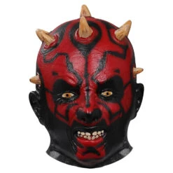 Star Wars: Darth Maul Masque En Latex Cosplay Costume -Newcossky 5603ec9de419384fd93d55a8f97b0ab1