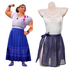 Encanto Luisa Madrigal Maillot De Bain Cosplay Costume - Cossky