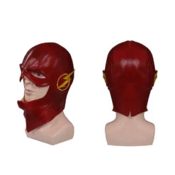 The Flash Barry Allen Masque Cosplay Latex Masque