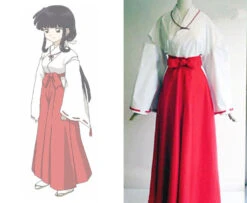Inuyasha Kikyo Cosplay Costume