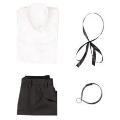 Adulte Chainsaw Man Reze Chemises Pantalon Cosplay Costume -Newcossky 62de433a1ad09cdcd6caf7d4cc650849