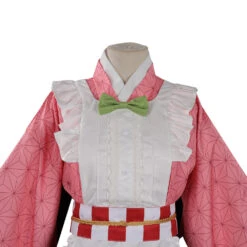 Demon Slayer Kimetsu No Yaiba Kamado Nezuko Maids Cosplay Costume -Newcossky 651bdb5edf8d4517834390c502240c3a