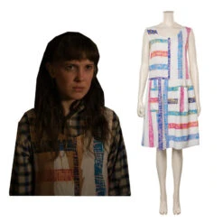 Stranger Things Saison 4 Eleven Robe Cosplay Costume