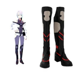 Cyberpunk: Edgerunners Lucy Cosplay Chaussures