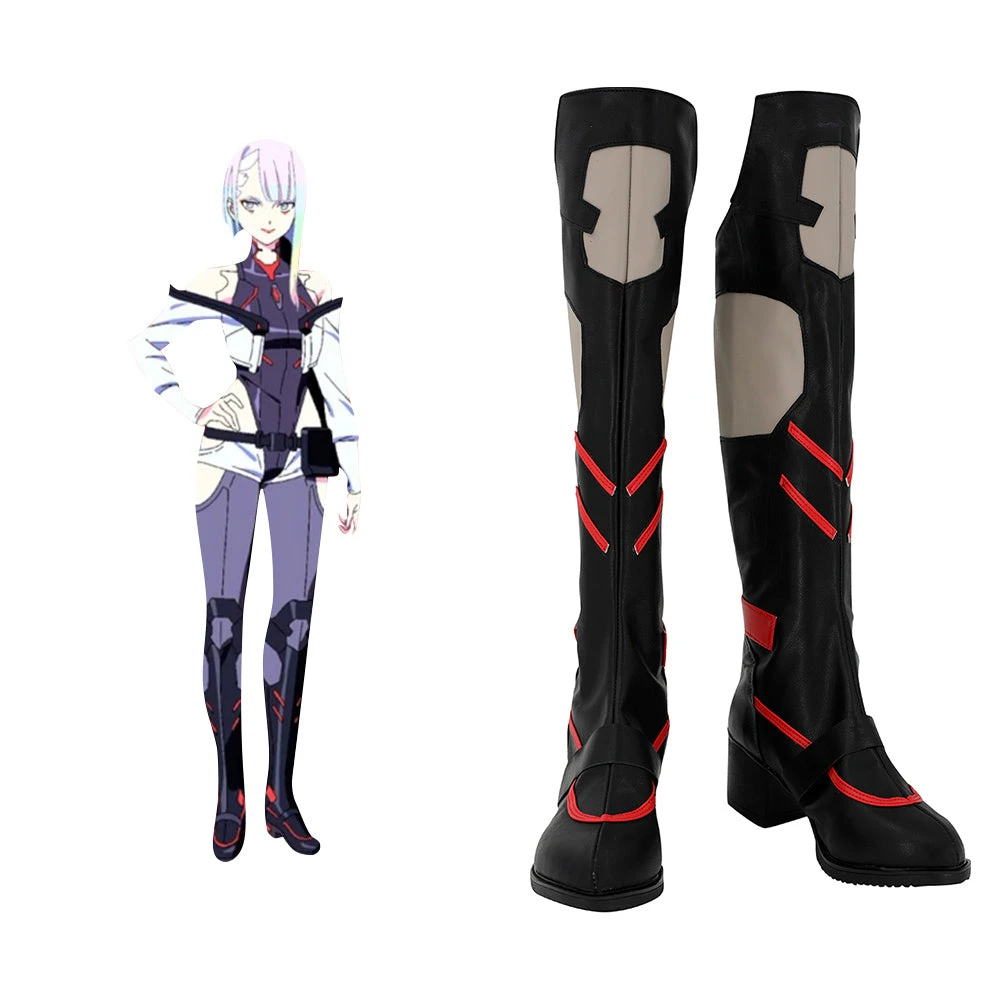 Cyberpunk: Edgerunners Lucy Cosplay Chaussures